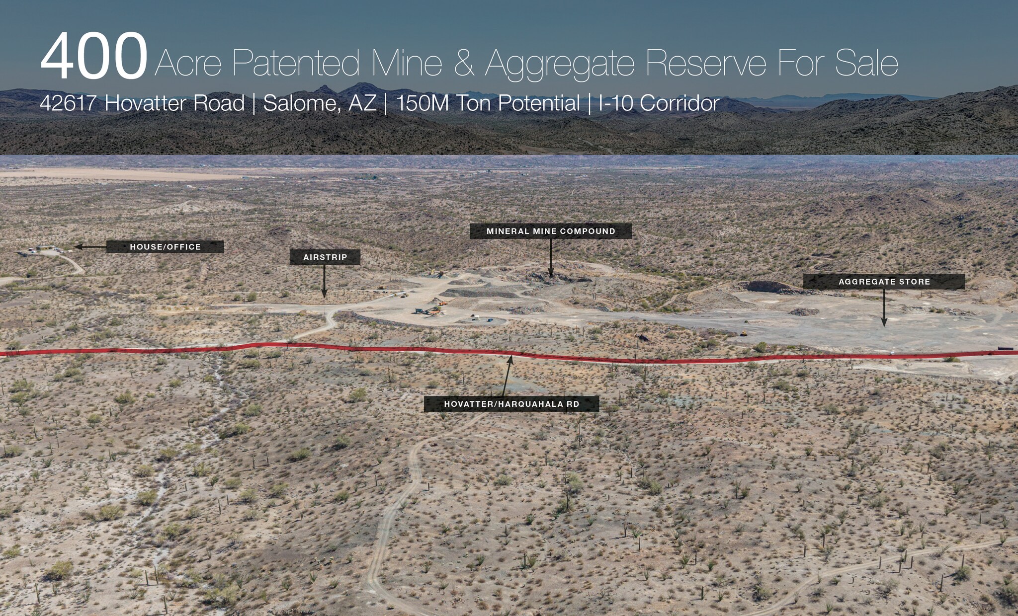 42617 Hovatter Rd, Salome, AZ à vendre Photo principale– Image 1 sur 3