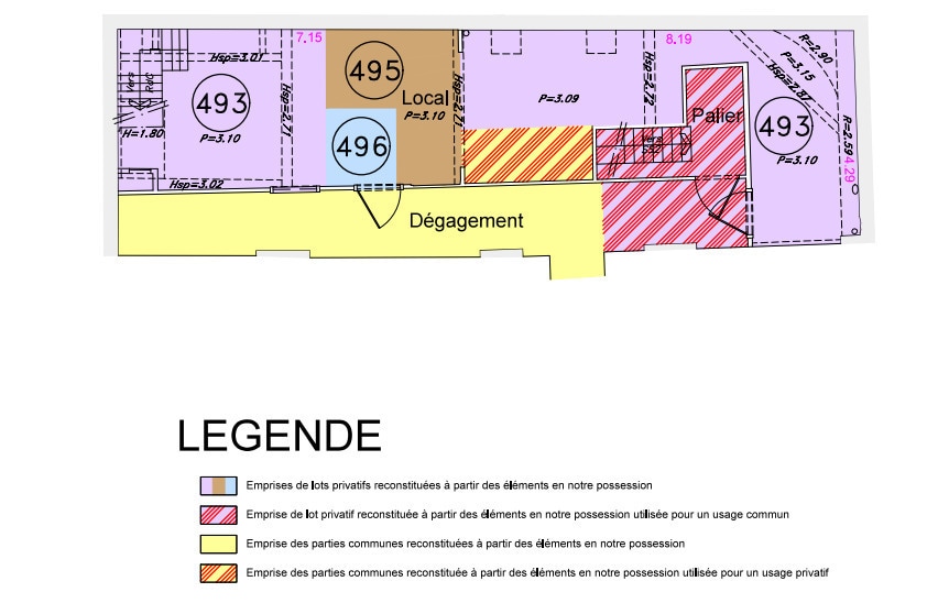 2 Rue De La Convention, Paris à vendre - Plan d’étage – Image 3 sur 6