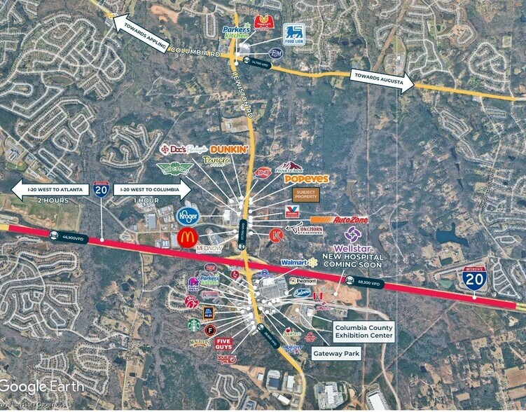 426 Lewiston Rd, Grovetown, GA à louer - Photo de l’immeuble – Image 3 sur 3