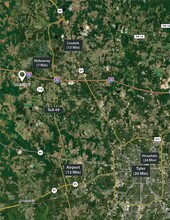 13718 110 Hwy, Tyler, TX - Vue aérienne vue de carte