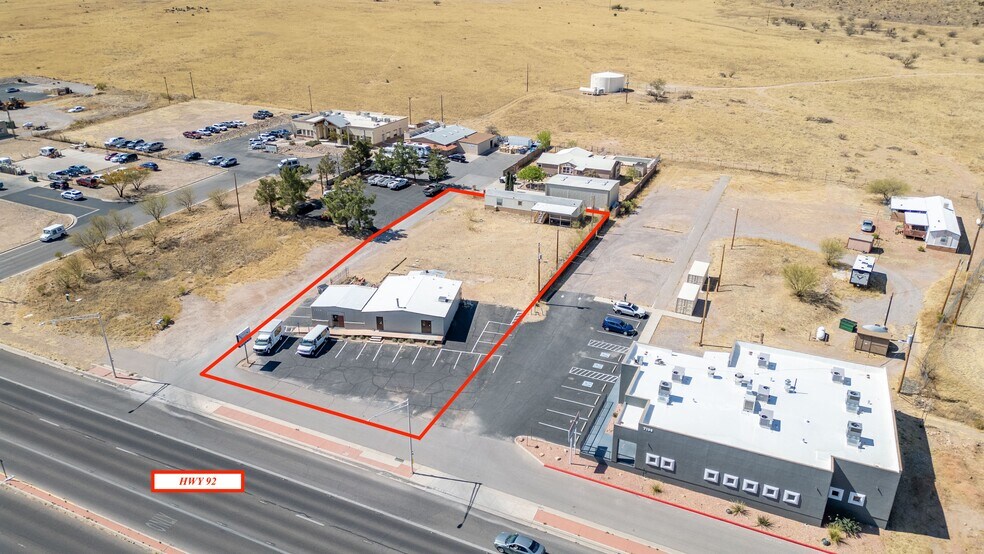 7216 S Highway 92, Hereford, AZ à vendre - Aérien – Image 1 sur 12
