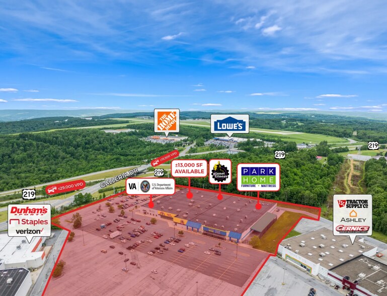 600 Galleria Dr, Johnstown, PA à vendre - Photo de l’immeuble – Image 3 sur 3
