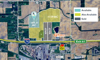 Plus de détails pour County Road 900 N., Pittsboro, IN - Terrain à vendre