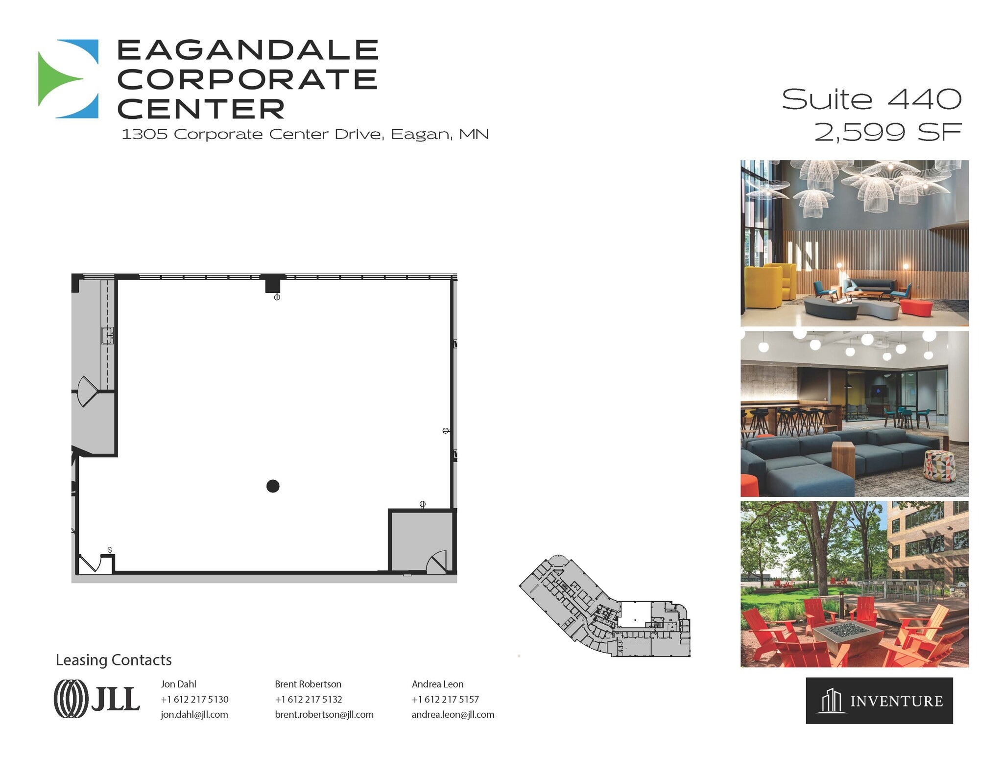 1305 Corporate Center Dr, Eagan, MN à louer Plan d’étage– Image 1 sur 1
