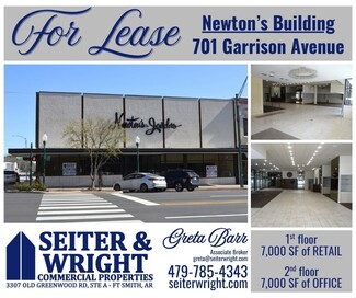Plus de détails pour 701 Garrison Ave, Fort Smith, AR - Bureau/Local commercial à louer