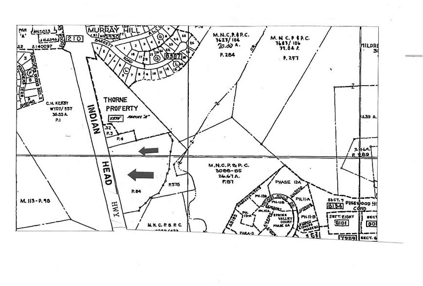 8500 Indian Head Hwy, Fort Washington, MD à vendre - Plan cadastral – Image 3 sur 4