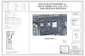 4965-5035 W Tropicana Ave, Las Vegas, NV à louer Plan de site– Image 1 sur 1