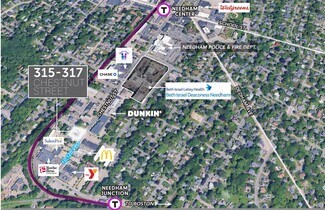 Plus de détails pour 317 Chestnut St, Needham, MA - Local commercial à vendre