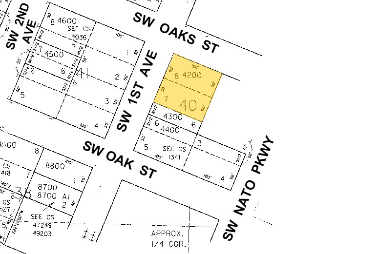 308 SW 1st Ave, Portland, OR à louer - Plan cadastral – Image 3 sur 13