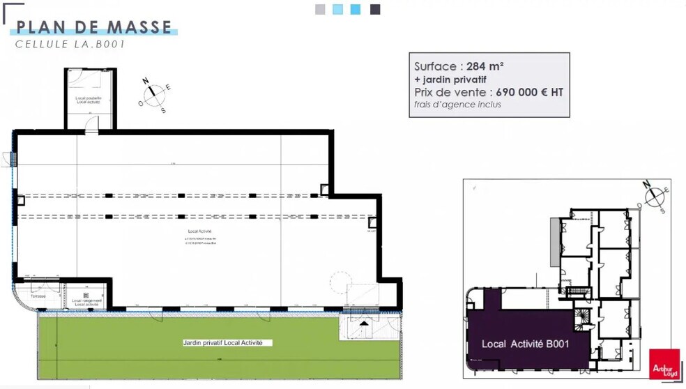 Bureau dans Mondeville à vendre - Photo de l’immeuble – Image 3 sur 3