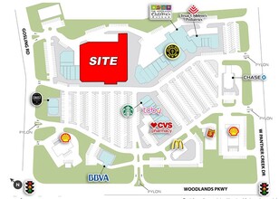 4775 W Panther Creek Dr, The Woodlands, TX à louer Plan de site– Image 1 sur 1