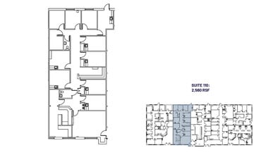 10502 Park Rd, Charlotte, NC à louer Plan d’étage– Image 1 sur 1