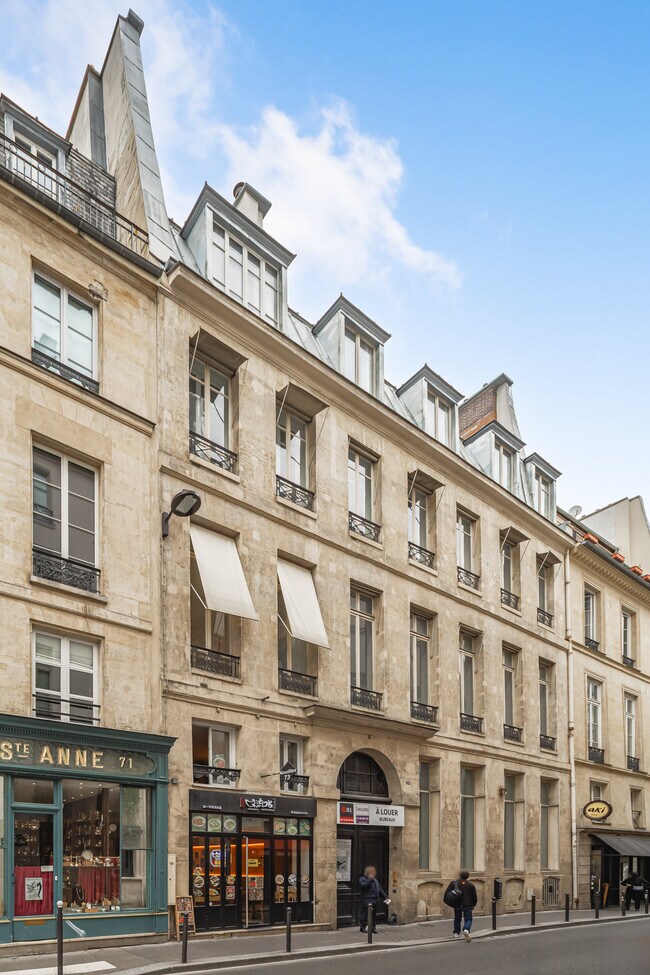 Plus de détails pour 73 Rue Sainte-Anne, Paris - Coworking à louer