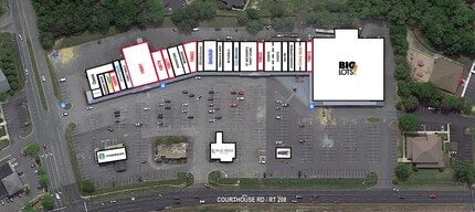 10600-10697 Courthouse Rd, Fredericksburg, VA à louer Plan de site– Image 1 sur 1
