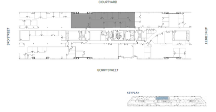 185 Berry St, San Francisco, CA à louer Plan d’étage– Image 1 sur 1