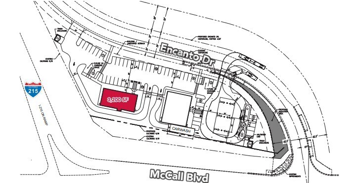 McCall Blvd & Encanto Dr, Menifee, CA à louer - Plan de site – Image 2 sur 2