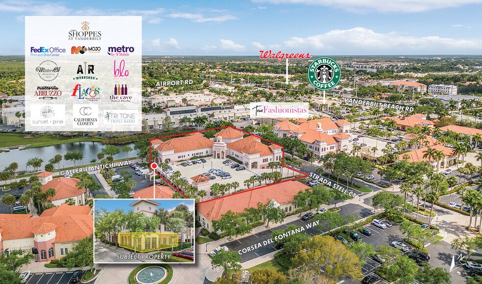 9015 Strada Stell Ct, Naples, FL à louer - Aérien – Image 1 sur 2