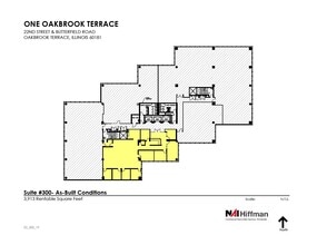 18W200 W 22nd St, Oakbrook Terrace, IL à louer Plan d’étage– Image 1 sur 8