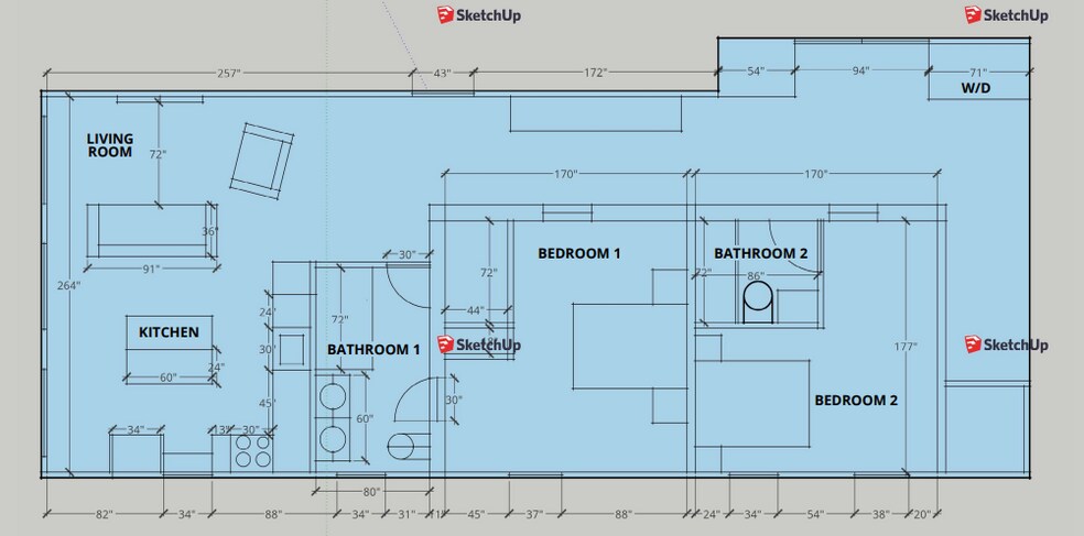 699 Rue St Francois St, Florissant, MO à vendre - Plan d’étage – Image 2 sur 3