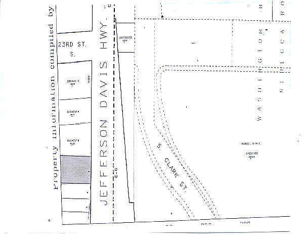 2400 Jefferson Davis Hwy, Arlington, VA à vendre - Plan cadastral – Image 3 sur 4