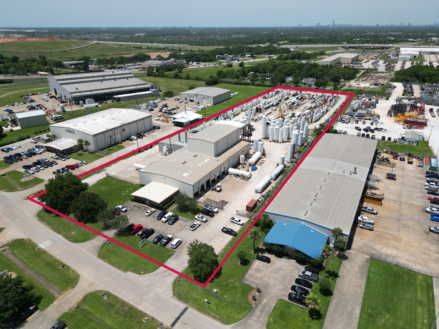55 Southbelt Industrial Dr, Houston, TX à louer Aérien– Image 1 sur 3