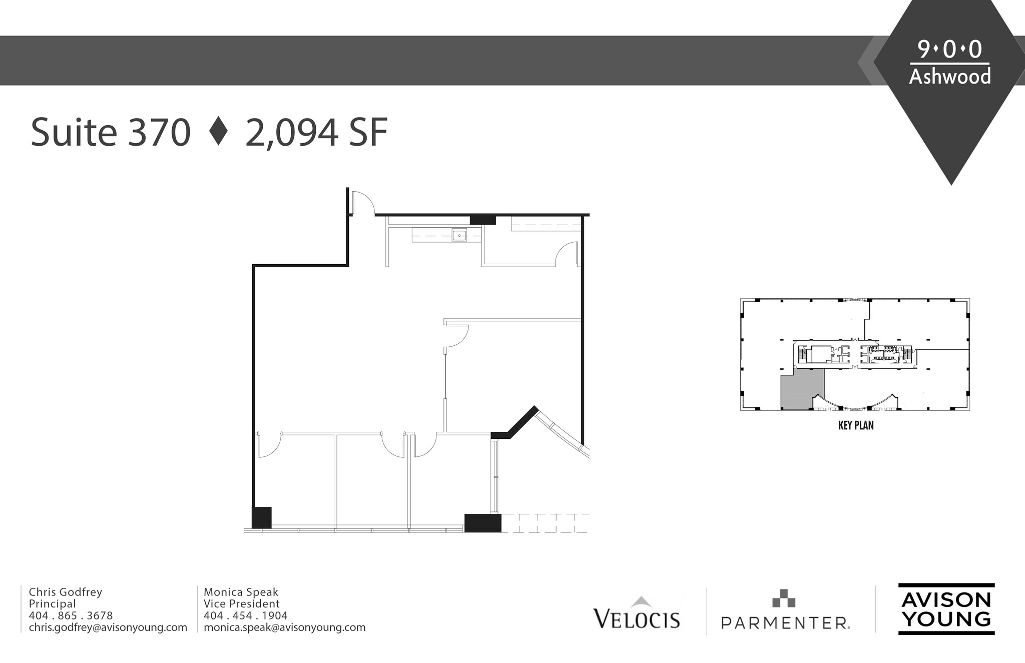 900 Ashwood Pky, Atlanta, GA à louer Plan d’étage– Image 1 sur 1