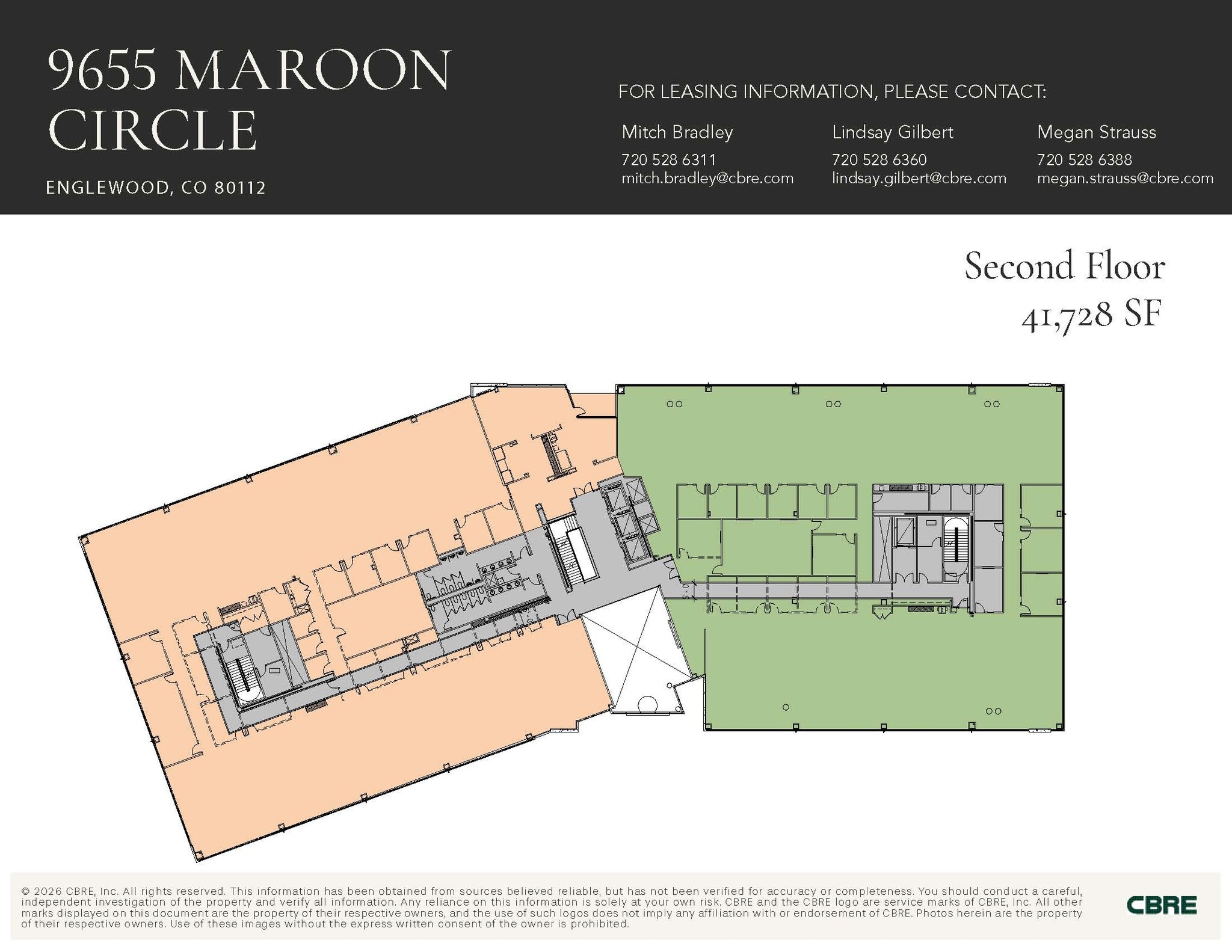 9655 Maroon Cir, Englewood, CO à louer Plan d’étage– Image 1 sur 1