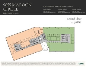9655 Maroon Cir, Englewood, CO à louer Plan d’étage– Image 1 sur 1
