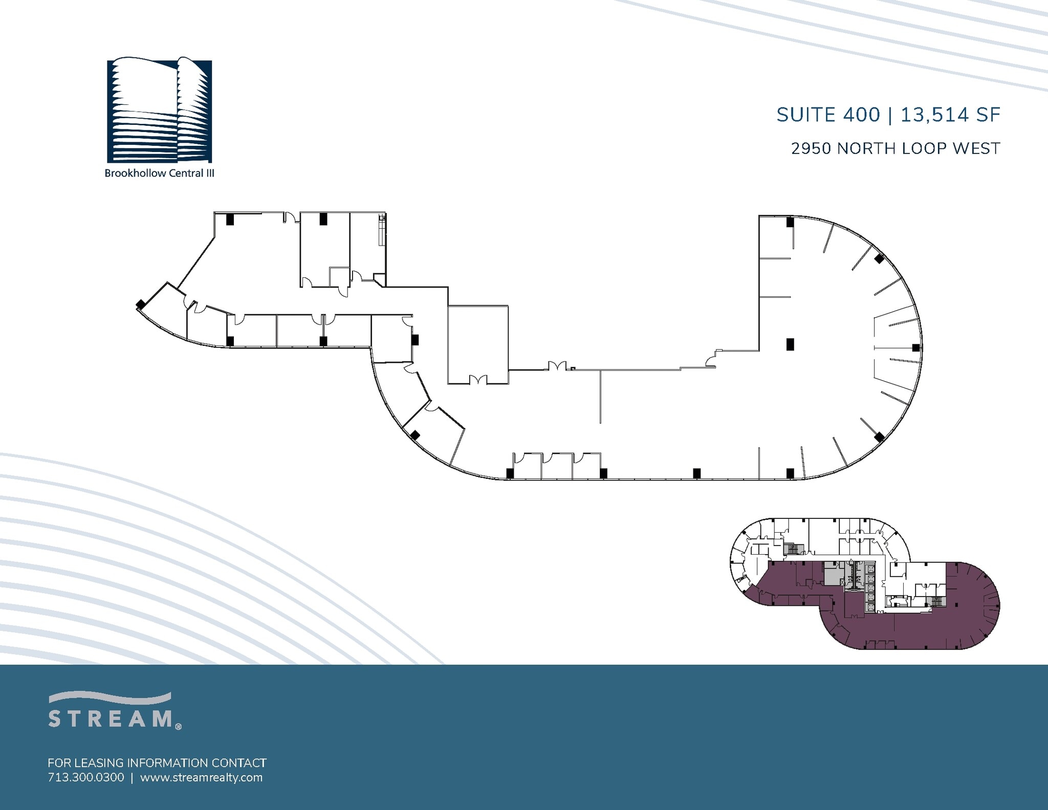 2950 N Loop Fwy W, Houston, TX à louer Plan d’étage– Image 1 sur 1
