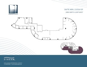 2950 N Loop Fwy W, Houston, TX à louer Plan d’étage– Image 1 sur 1
