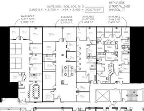2 Trap Falls Rd, Shelton, CT à louer Plan d’étage– Image 1 sur 2