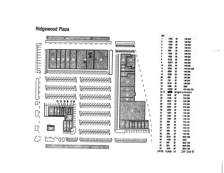 3001-3051 S 1st St, Garland, TX à louer - Plan de site – Image 3 sur 3