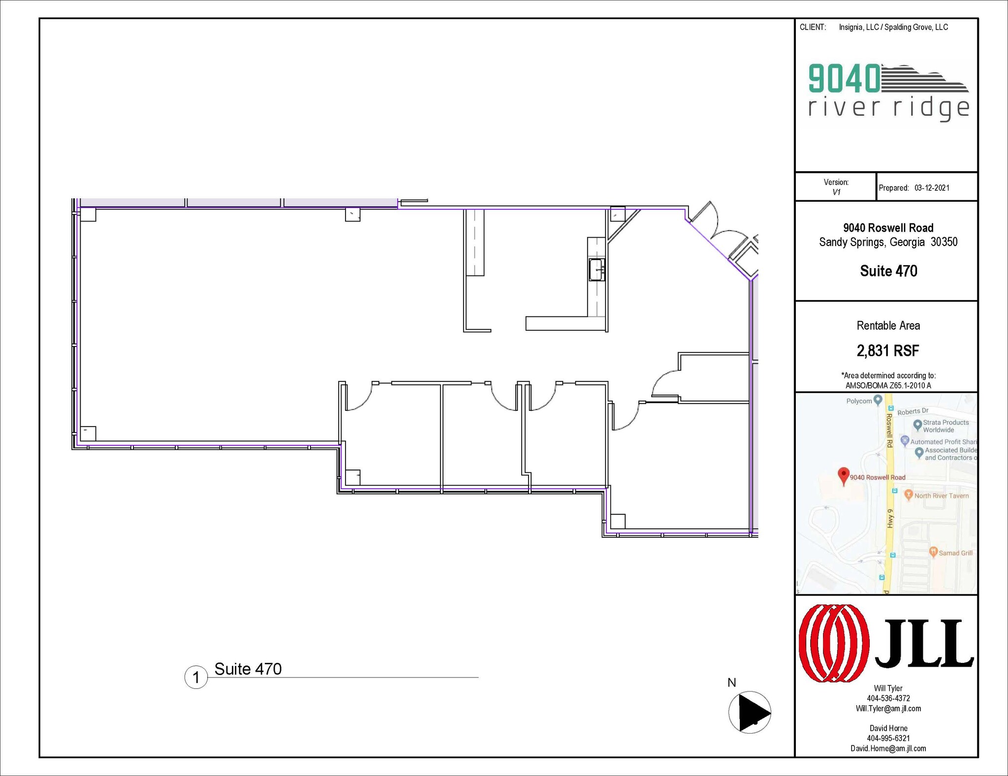 9040 Roswell Rd, Atlanta, GA à louer Plan d’étage– Image 1 sur 1