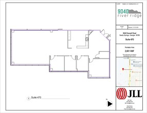 9040 Roswell Rd, Atlanta, GA à louer Plan d’étage– Image 1 sur 1