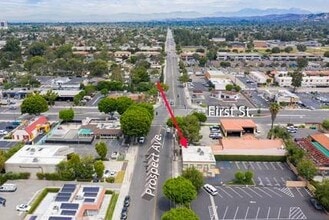 137 S Prospect Ave, Tustin, CA - Vue aérienne vue de carte