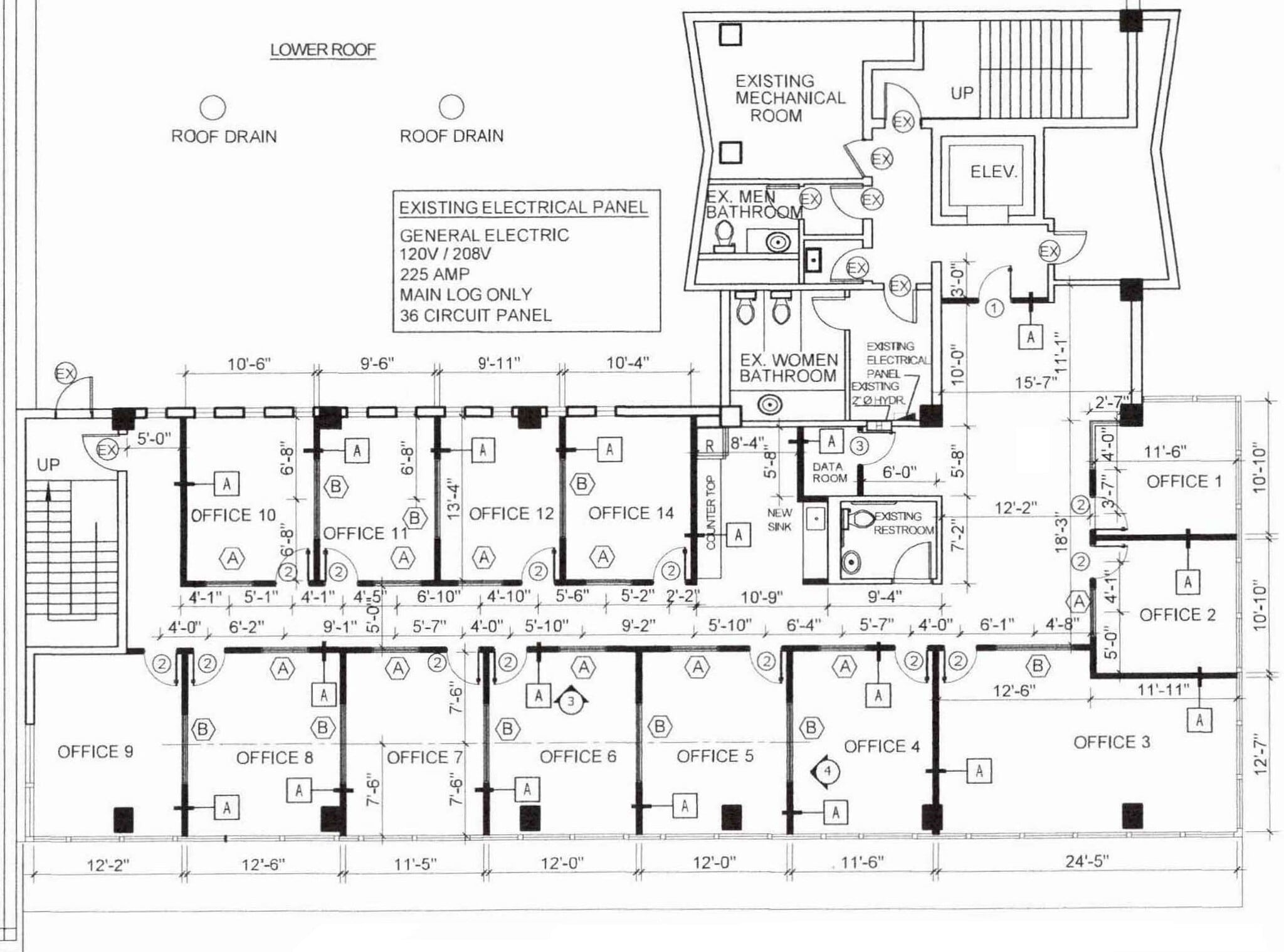226-230 N Beach St, Daytona Beach, FL à vendre Plan d’étage– Image 1 sur 1