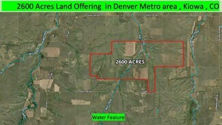 Plus de détails pour CR 154, Kiowa, CO - Terrain à vendre