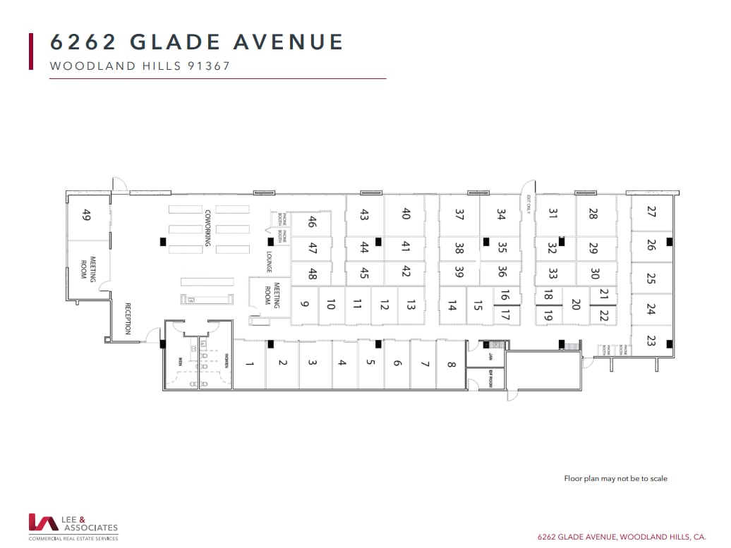 6263 Topanga Canyon Blvd, Woodland Hills, CA à louer Plan d’étage– Image 1 sur 1
