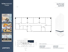 1201 Louisiana St, Houston, TX à louer Plan de site– Image 1 sur 2
