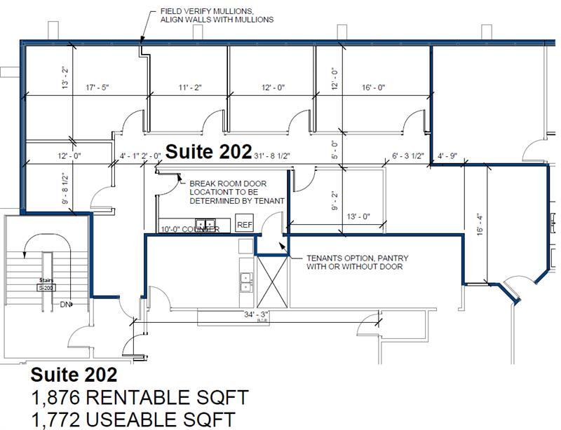 8005 W 110th St, Overland Park, KS à louer Plan d’étage– Image 1 sur 1