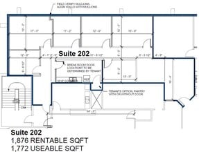 8005 W 110th St, Overland Park, KS à louer Plan d’étage– Image 1 sur 1