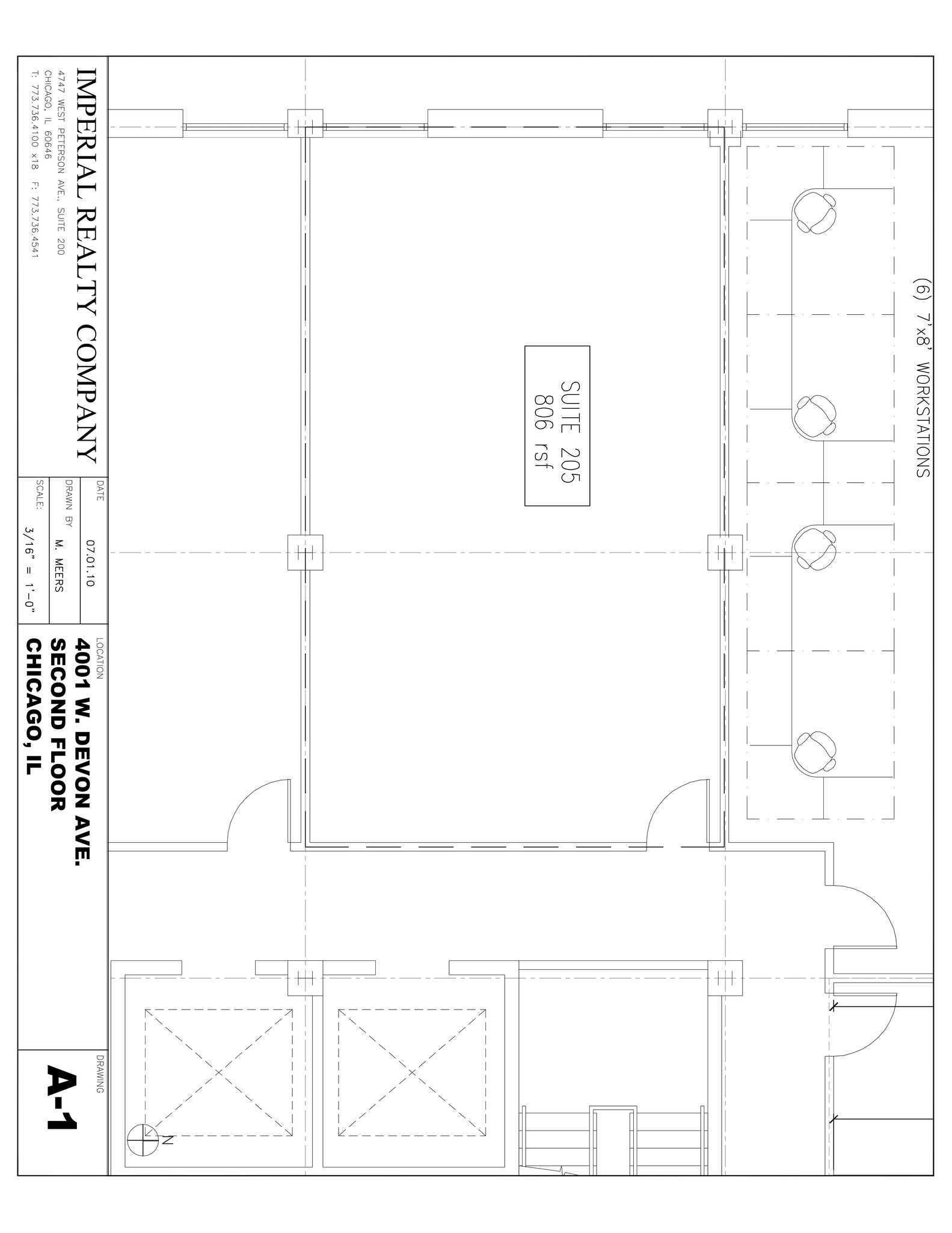 4001 W Devon Ave, Chicago, IL à louer Plan de site– Image 1 sur 3