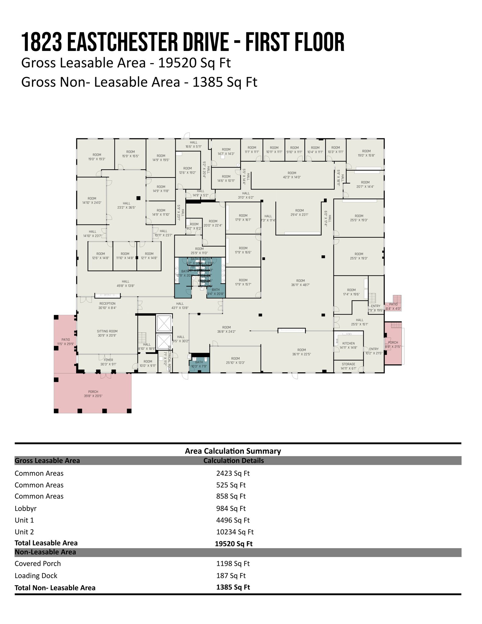 1823 Eastchester Dr, High Point, NC à louer Plan de site– Image 1 sur 62