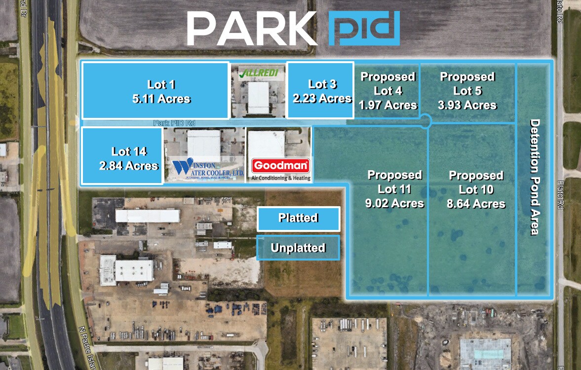 Park PID Rd, Corpus Christi, TX à vendre Photo principale– Image 1 sur 2