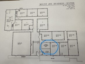 955 W Main St, Mount Joy, PA à louer Plan d’étage– Image 1 sur 1