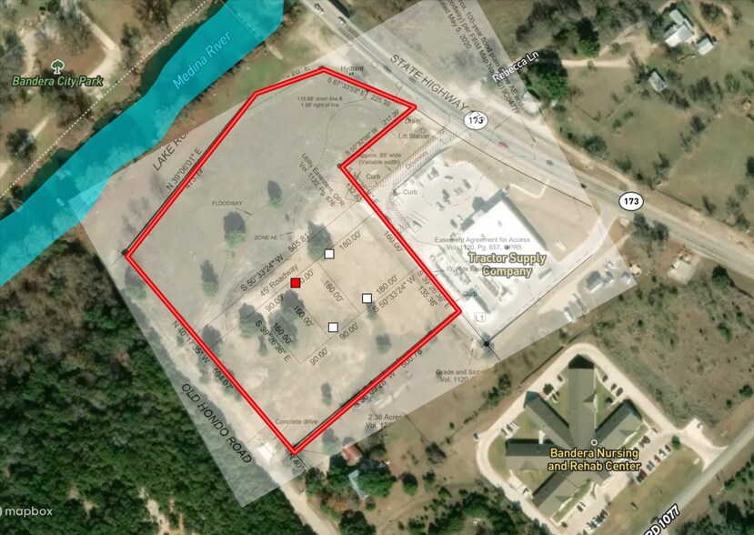 220 TX-173, Bandera, TX à vendre - Plan de site – Image 2 sur 13