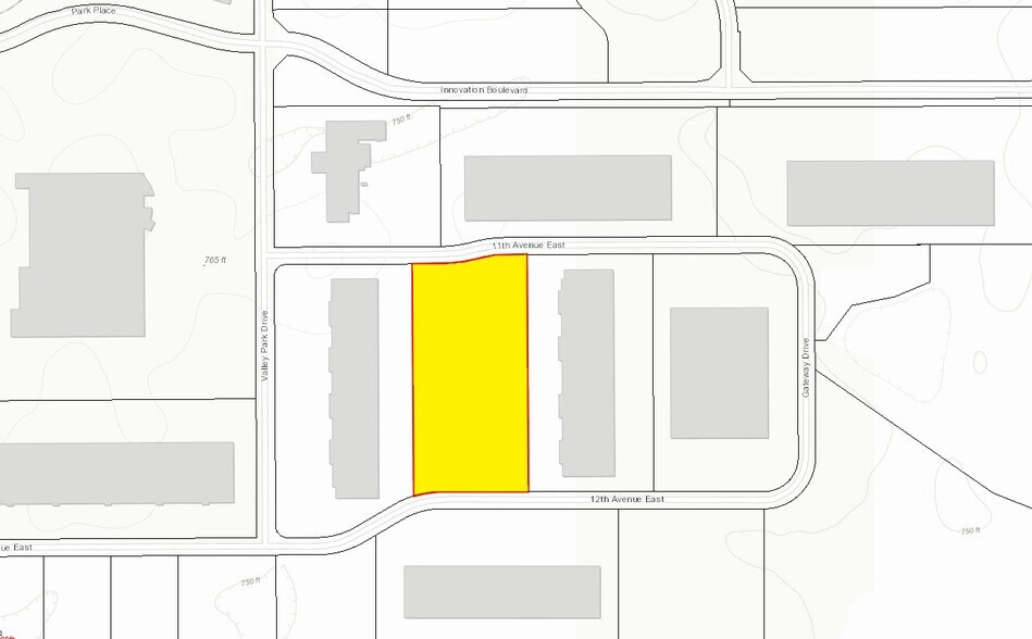 5555 12th Ave E, Shakopee, MN à louer - Plan cadastral – Image 2 sur 7