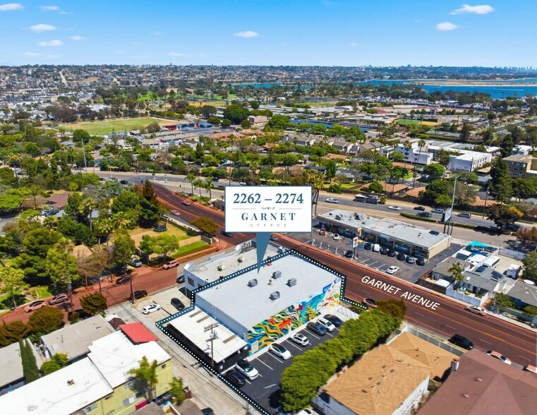 2262-2274 Garnet Ave, San Diego, CA à vendre - Aérien – Image 3 sur 8
