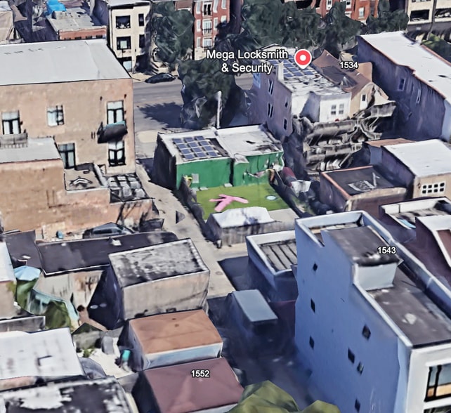 1540-1542 N Western Ave, Chicago, IL à vendre - Aérien – Image 3 sur 4