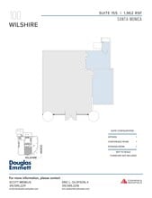 100 Wilshire Blvd, Santa Monica, CA à louer Plan d’étage– Image 1 sur 1